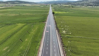 Kahramanmaraşta Elmalar-Çokyaşar grup yolu vatandaşların hizmetinde