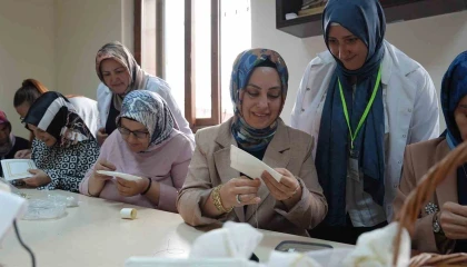 Kahramanmaraşta kadınların emeği beğeni topladı