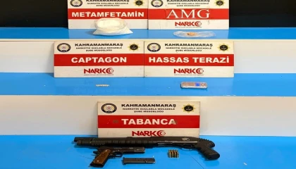 Kahramanmaraşta uyuşturucu operasyonu: 1 tutuklama