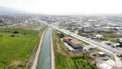 Kahramanmaraşta yağışlar barajlar ve sulama kanallarını doldurdu