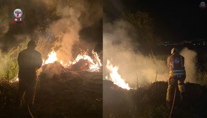 KIRIKHAN’DA BAHÇE YANGINI KORKUTTU