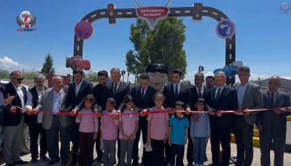 KIRIKHAN’DA ÇOCUKLAR İÇİN TRAFİK EĞİTİM PİSTİ HİZMETE AÇILDI