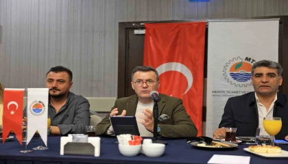 Mersin iş dünyası ortak akılda buluştu: Üretim, ihracat ve lojistik masaya yatırıldı