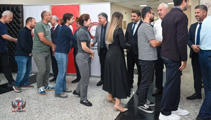 MKÜ AİLESİ BAYRAMLAŞMA PROGRAMINDA BULUŞTU