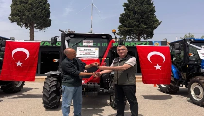 Mutta orman köylüsüne traktör desteği