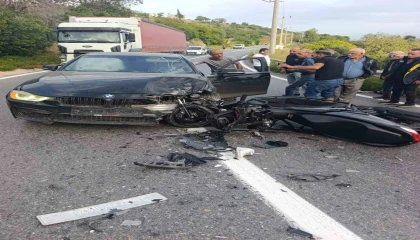 Otomobil ile motosiklet çarpıştı: 2 yaralı