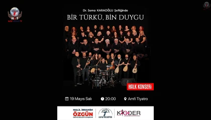 ÖZGÜN’DEN “BİR TÜRKÜ, BİN DUYGU” KONSERİNE DAVET