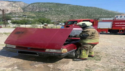 TOFAŞın motoru alevlere teslim oldu