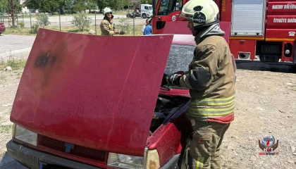 TOFAŞın motoru alevlere teslim oldu