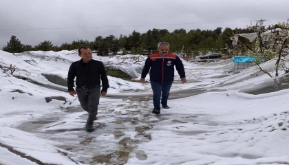 Toroslarda yağışın ardından hasar tespit çalışmaları başladı