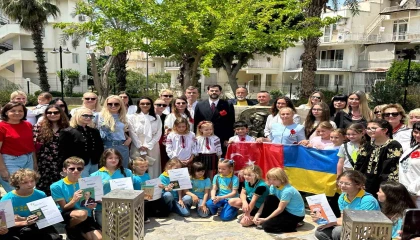 Ukrayna Kültür Parkı yenileme çalışmalarının ardından ziyarete açıldı