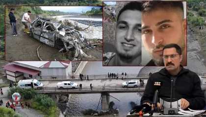 Vali Masatlı: Karaçay Nehri'nin üzerinde 2 vatandaşımız kayıp, şu anda arama çalışmalarına başladık