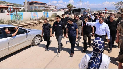 VALİ MASATLI SAMANDAĞ’DA İNCELEMELERDE BULUNDU