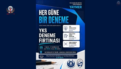 YAYLADAĞI’NDA YKS DENEME FIRTINASI BAŞLADI