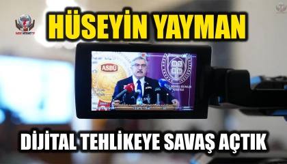 YAYMAN, ASBÜ'DE ÇALIŞTAYA KATILDI: DİJİTAL TEHLİKEYE SAVAŞ AÇTIK