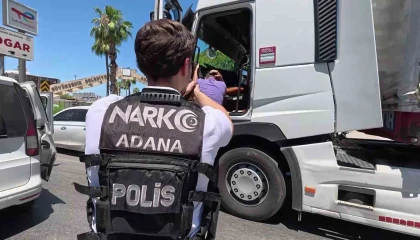 Adanada tırda 1 milyon 800 bin uyuşturucu hap ele geçirildi