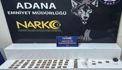 Adanada zehir tacirlerine operasyon: 4 tutuklama