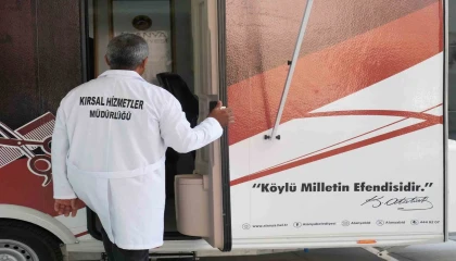 Alanya Belediyesi mobil kuaför aracı hizmete başladı