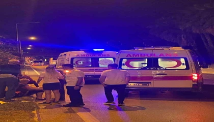 Alanyada otomobilin çarptığı Çek turist hayatını kaybetti