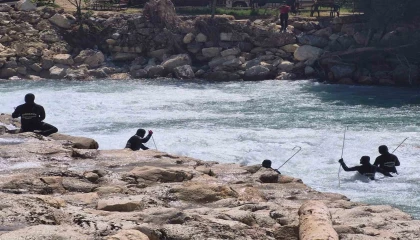 Alara Çayında kayıp genç için aramalar 11inci gününde devam ediyor