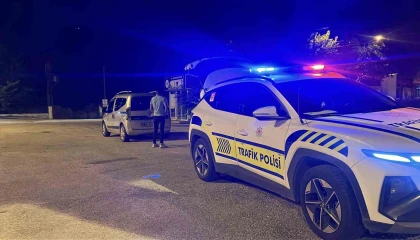 Alkollü yakalanan sürücü alkollü değilim diyerek kendini savundu