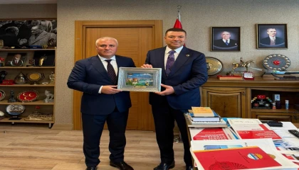 ALTSO Başkanı Eray Erdemden MHP Genel Başkanı Bahçeliye ziyaret