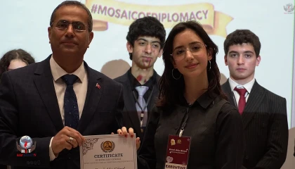 ANTAKYA’DA GENÇ DİPLOMATLAR GELECEĞE HAZIRLANDI