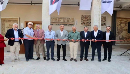 Antakyanın yerinden edilen mozaiklerinin replikaları görücüye çıktı