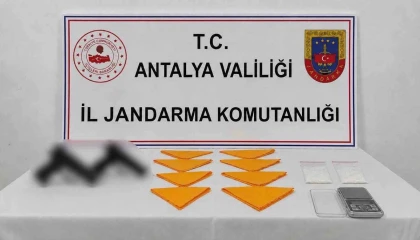 Antalyada uyuşturucu operasyonunda 1 şüpheli tutuklandı