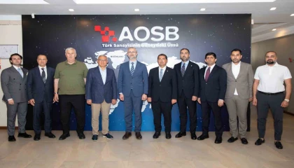 AOSB Yönetimi, Ukrayna heyetiyle işbirliği ve yatırımı görüştü