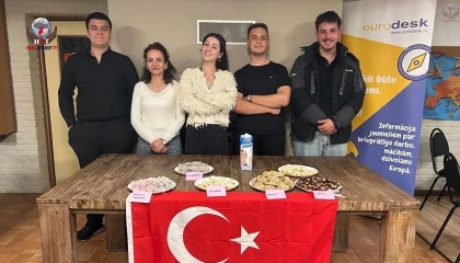 BELEN HEYETİ LETONYA’DA ERASMUS+ GENÇLİK KATILIM PROJESİNE KATILDI