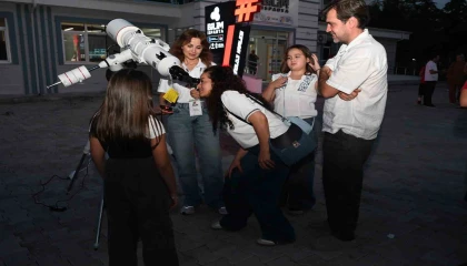 Bilim Ispartada gökyüzü gecesi