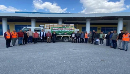 Büyükşehirin arı kovanı destekleri devam ediyor