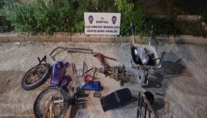 Dörtyolda hırsızlık olaylarının şüphelileri yakalandı