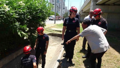 Düştü diye ihbar ettiği babası bile düşmediğine ikna edemedi