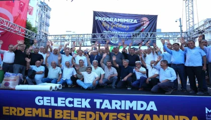 Erdemli Belediyesinden üreticilere önemli destek