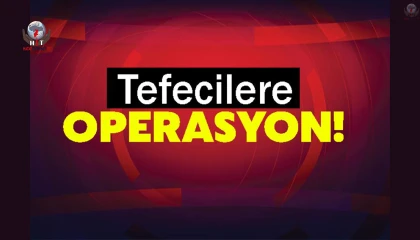 Faizle para vererek kumar bağımlılarını borç batağına düşüren tefecilere operasyon