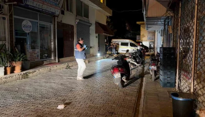 Gazipaşada silahlı kavga: 1 yaralı