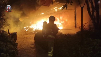 Hatay’da Boyacılar Çarşısı’nda yangın