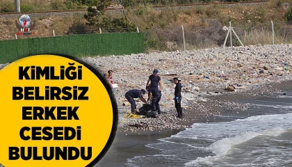 Hatayda sahilde kimliği belirsiz erkek cesedi bulundu