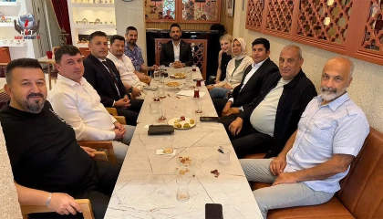 HATAYLI GAZETECİLER TÜRDEM İL TOPLANTISINA KATILDI