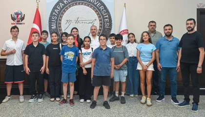 HMKÜ’DE ULUSLARARASI STEM EĞİTİMLERİ SÜRÜYOR