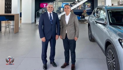 İL MÜDÜRÜ BAL’DAN GÜMÜŞ OTOMOTİV’E HAYIRLI OLSUN ZİYARETİ