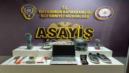 İskenderunda hırsızlık yapan 4 şahıs tutuklandı