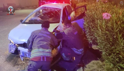 İskenderunda trafik kazası: 1 yaralı