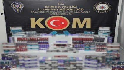 Ispartada kaçak elektronik sigara kartuşu operasyonu: Bin 970 paket ele geçirildi