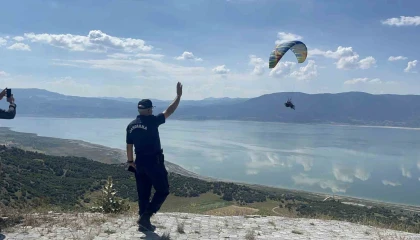Jandarmanın 187nci yılı Burdur semalarında kutlandı