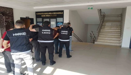 Kahramanmaraşta 21 milyon liralık uyuşturucu operasyonu