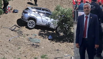 Kazada uçuruma yuvarlanan cip hurdaya döndü: 1 ölü