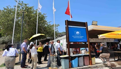Kırgız heyet Antalya Büyükşehir Belediyesinin Mavi Bayrak deneyimini inceledi